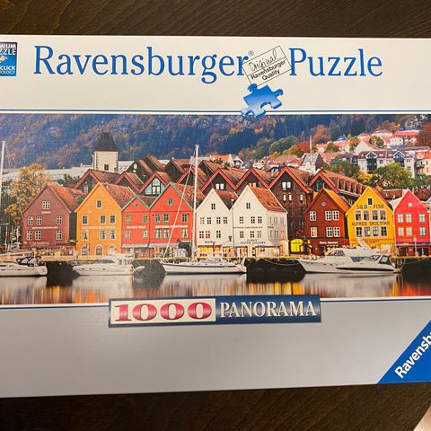 Puslespill Ravensburger 500-2000 brikker!