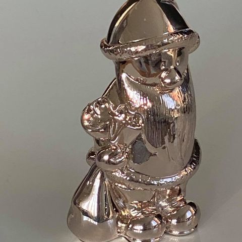 Vintage Silver plated Santa Claus Tarnish Resistant