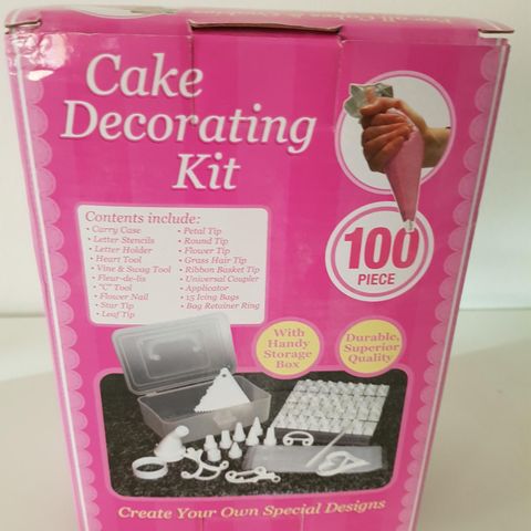 New Cake Decorating Kit