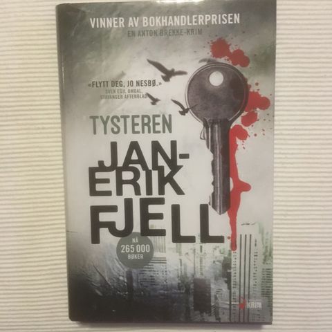 BokFrank: Jan-Erik Fjell; Tysteren (2010) /Rovdyret (2014)