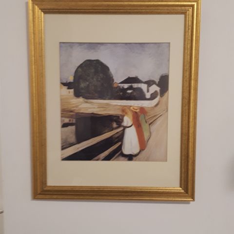 Edvard Munch - Pikene på broen