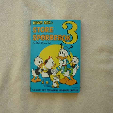 1973 - Donald Duck`s store spørrebok Nr 3.