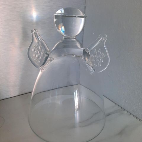 Engel, glass.
