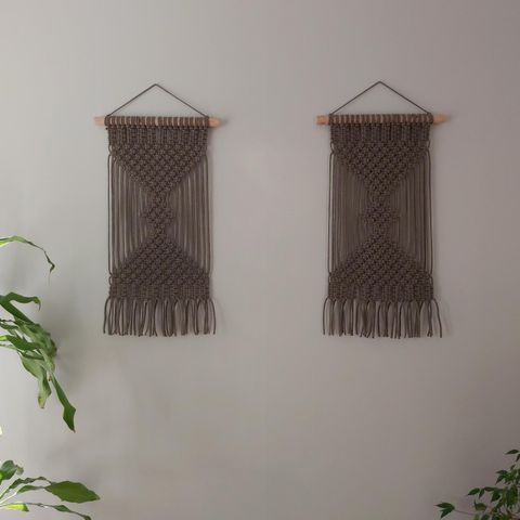 Macrame wall decoration, makrame veggdekorasjon