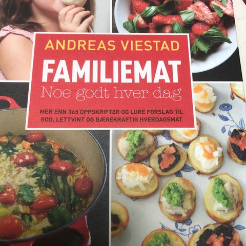 Boka Familiemat av Andreas Viestad 