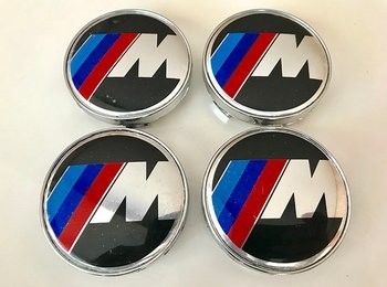 M-color BMW hjulkopper senterkopper / BMW felger