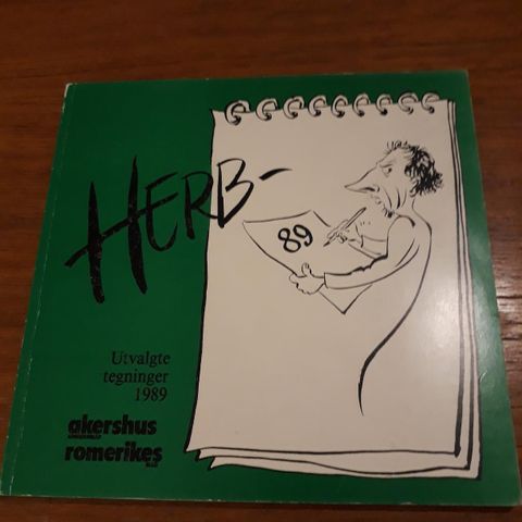 Herb - Utvalgte tegninger 1989 Oppland trykk