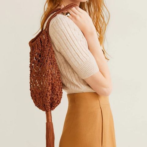 New Mango crochet bag