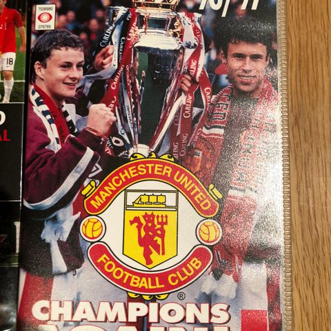 Manchester United video fra 96/96 ikke dvd