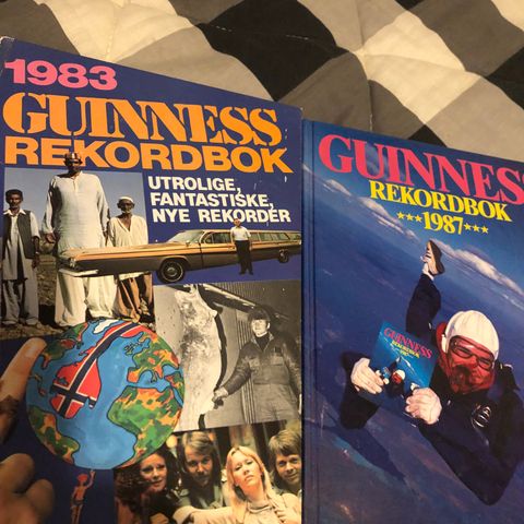 Guinnes rekordbok 1983 og 1987