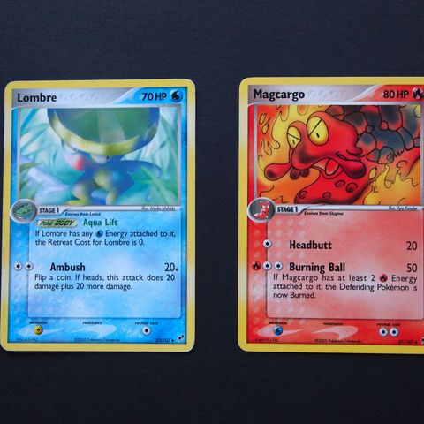 10 stk pene, gamle non Holo ex Deoxys Singles 2005