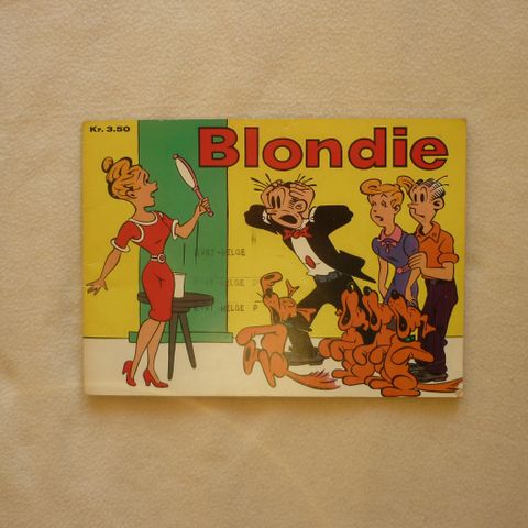 Blondie julen 1981.