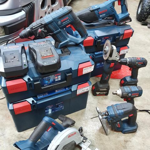 Bosch Professional 18v til leie