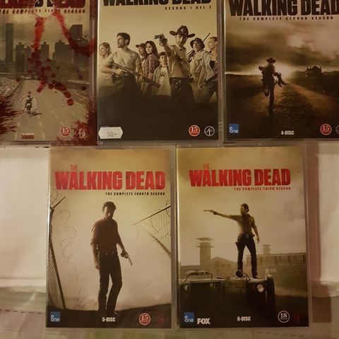 The Walking Dead sesong 1-4