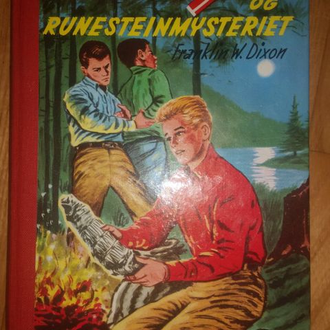 Hardybok Nr. 42  -  Hardy og Runesteinmysteriet  , fra 1977