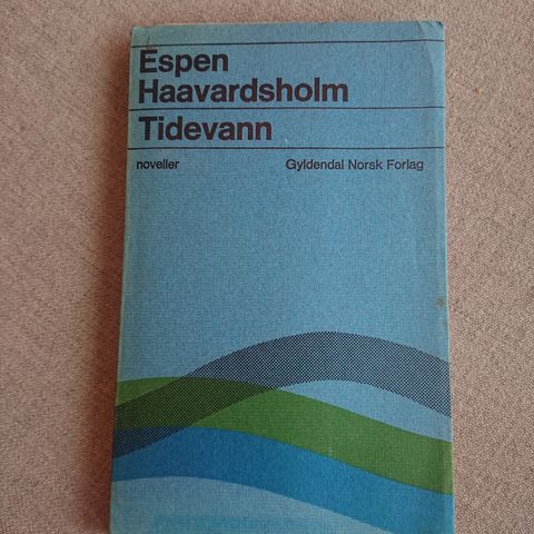 Tidevann (debut) av Espen Haavardsholm