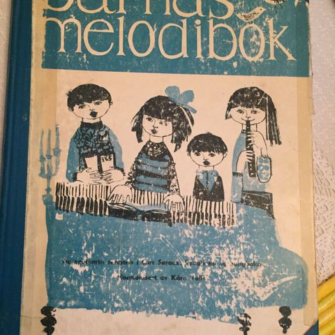 Barnas melodibok.  Lunde  fra 1963