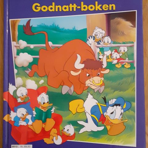 DONALD DUCK GODNATT-BOKEN