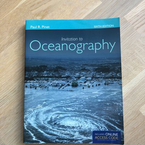 Invitation to Oceanography