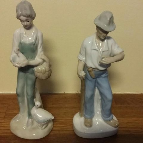 Porselens figurer  5stk.