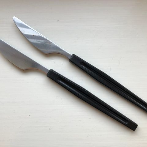 To fine kniver / fruktkniv / smørkniv