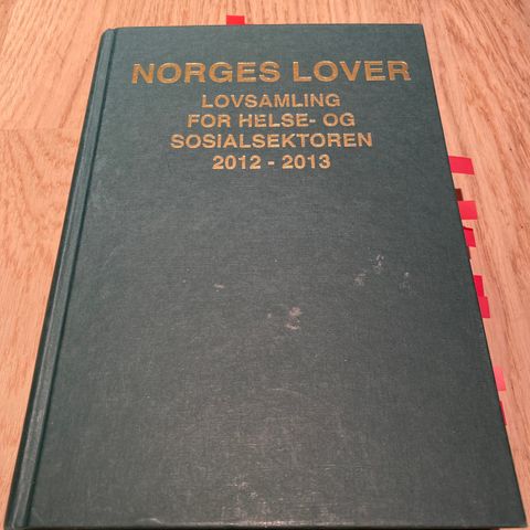 Norges Lover, Lovsamling for helse- og sosialsektoren