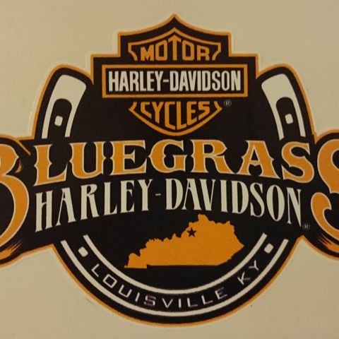 Harley Davidson klistremerke 13,5cm x 10cm
