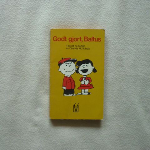 1972 -  Knøttene pocket - Godt gjort, Baltus av Charles M. Schulz (1922-2000).