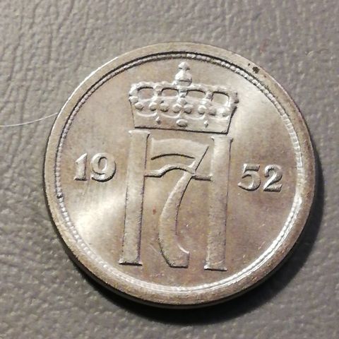 25 øre 1952 kv. 0 (#259)