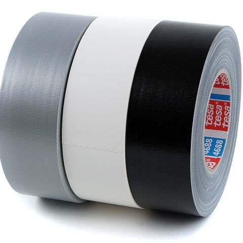 Tesa 4688 Gaffa Tape 50 mm (sort/hvit/grå)