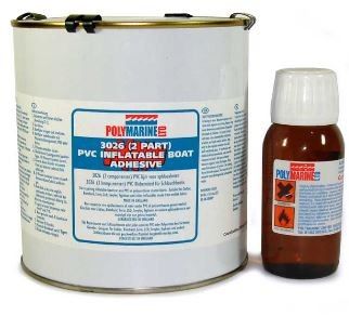 Polymarine PVC-lim 2-komponent 1 liter