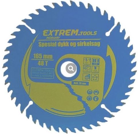 Dykksagblader fra Extrem tools