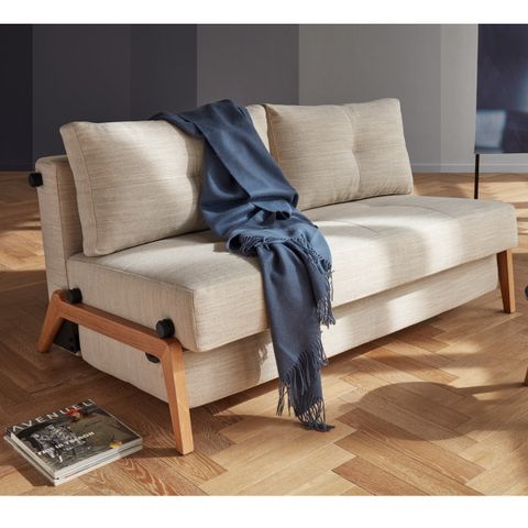 Cubed Wood Sovesofa 140cm Innovation.