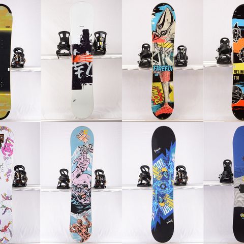 Barn Snowboard ELAN RS, ESCAPE RAGE, FIREFLY, DELIMIT, K2, ROME