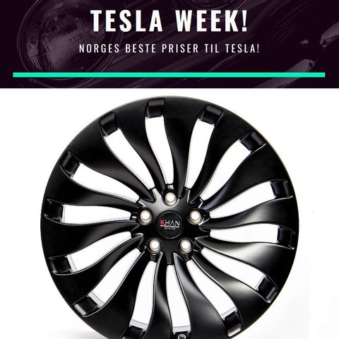 20" TESLA MODEL 3 PERFORMANCE VINTERHJUL! UBERTURBINE STYLE!