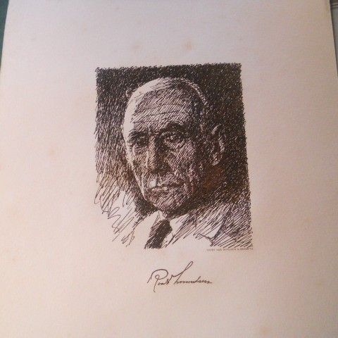 TRYKK MED ROALD AMUNDSEN, WITTUSEN& JENSEN, 1929