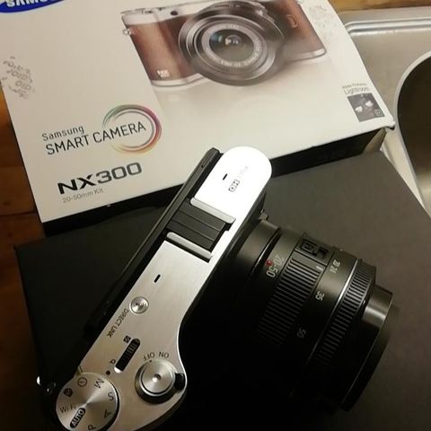 Samsung Camera NX300 m/kameraveske