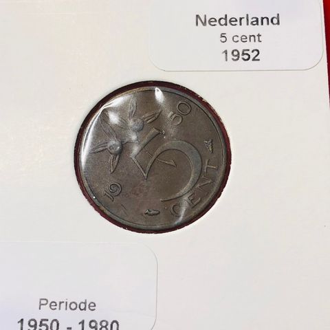 5 cent 1952 Nedeland (1449)