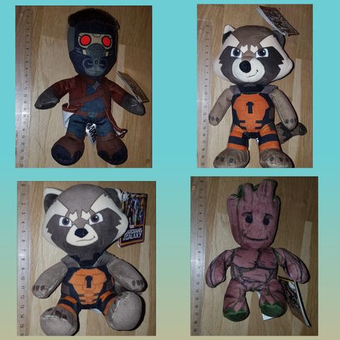 Guardians of the Galaxy Marvel plysj selges!