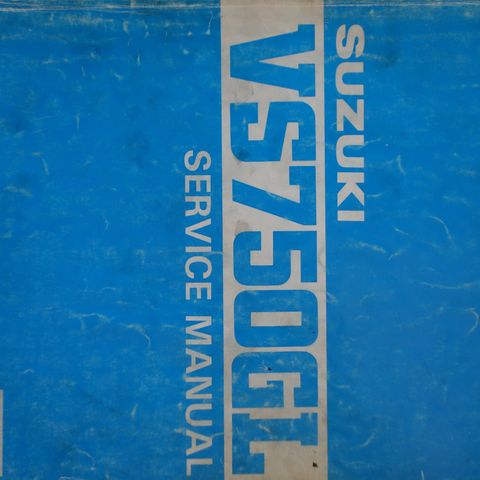 Suzuki VS750GL original service manual 1985,