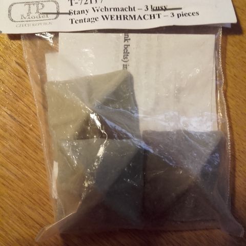 1/72 Tentage WEHRMACHT - 3 pieces TP Model T-72117