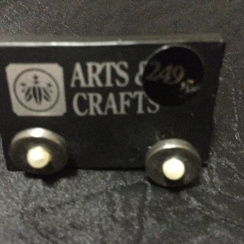 Øredobber 925 S Arts & Crafts Ny med tag