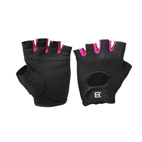 Womens Training Gloves, Black/Pink, Better Bodies