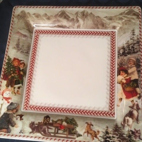 Villeroy & Boch, Winter Souvenirs stor tallerken/fat