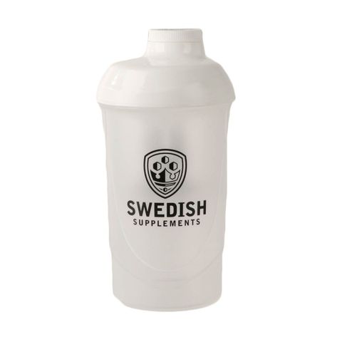 Shaker, White/Transparent, Swedish Supplements