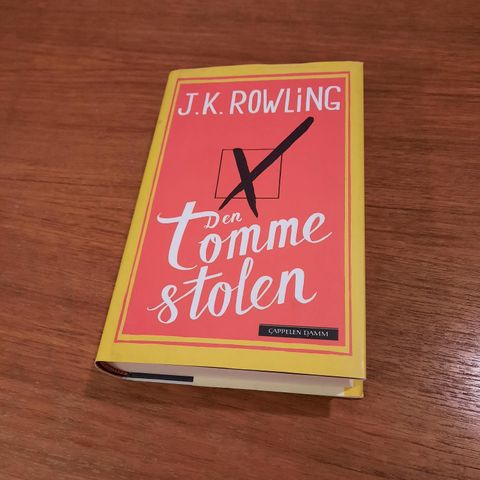 Den tomme stolen - J.K. Rowling - 2012