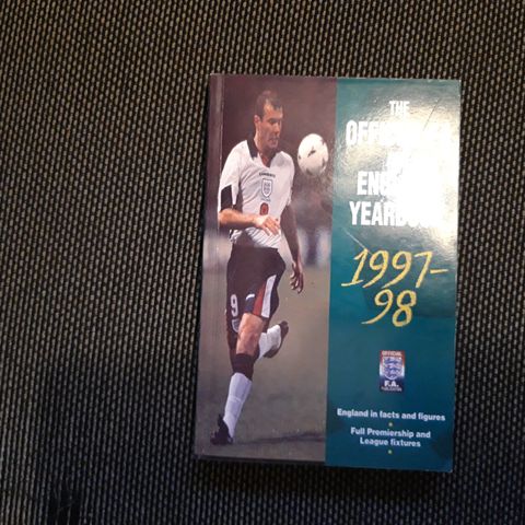 The Official FA and England Yearbook 1997-98