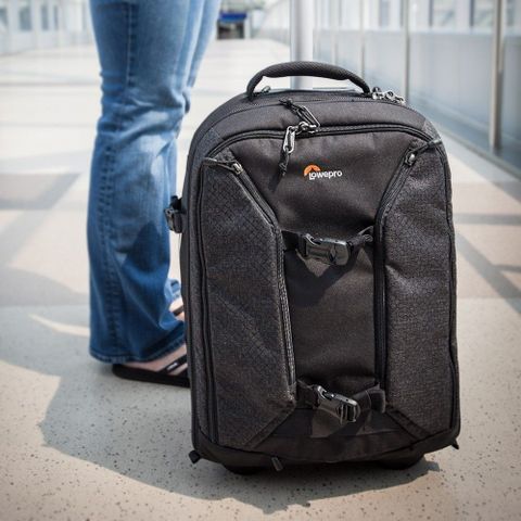 Lowepro pro runner rl x450 aw ii rolling backpack / kamera bag