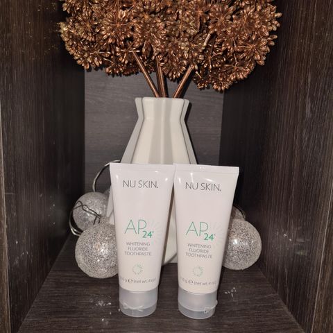 AP-24 nu skin whitening fluoride tannpaste