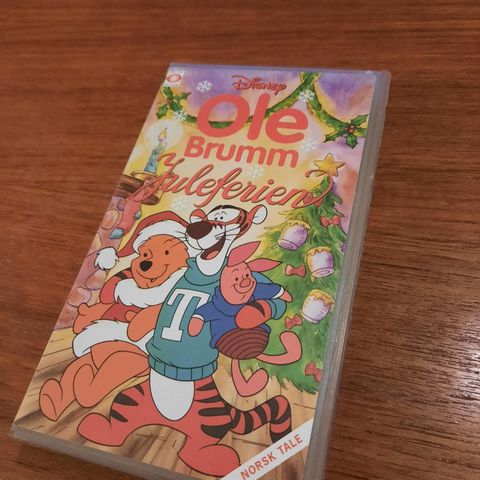 Ole Brumm - Juleferien - Disney - VHS